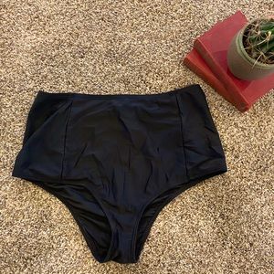 High waist swim bottoms